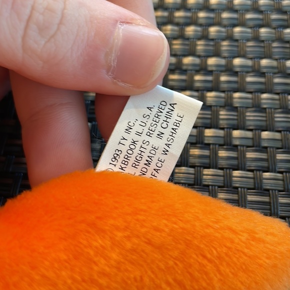 ULTRA RARE Goldie the Goldfish Beanie Baby - Picture 5 of 7